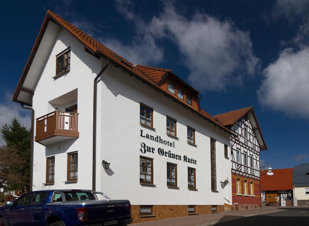 Landhotel Zur Grünen Kutte Bernshausen Exterior foto