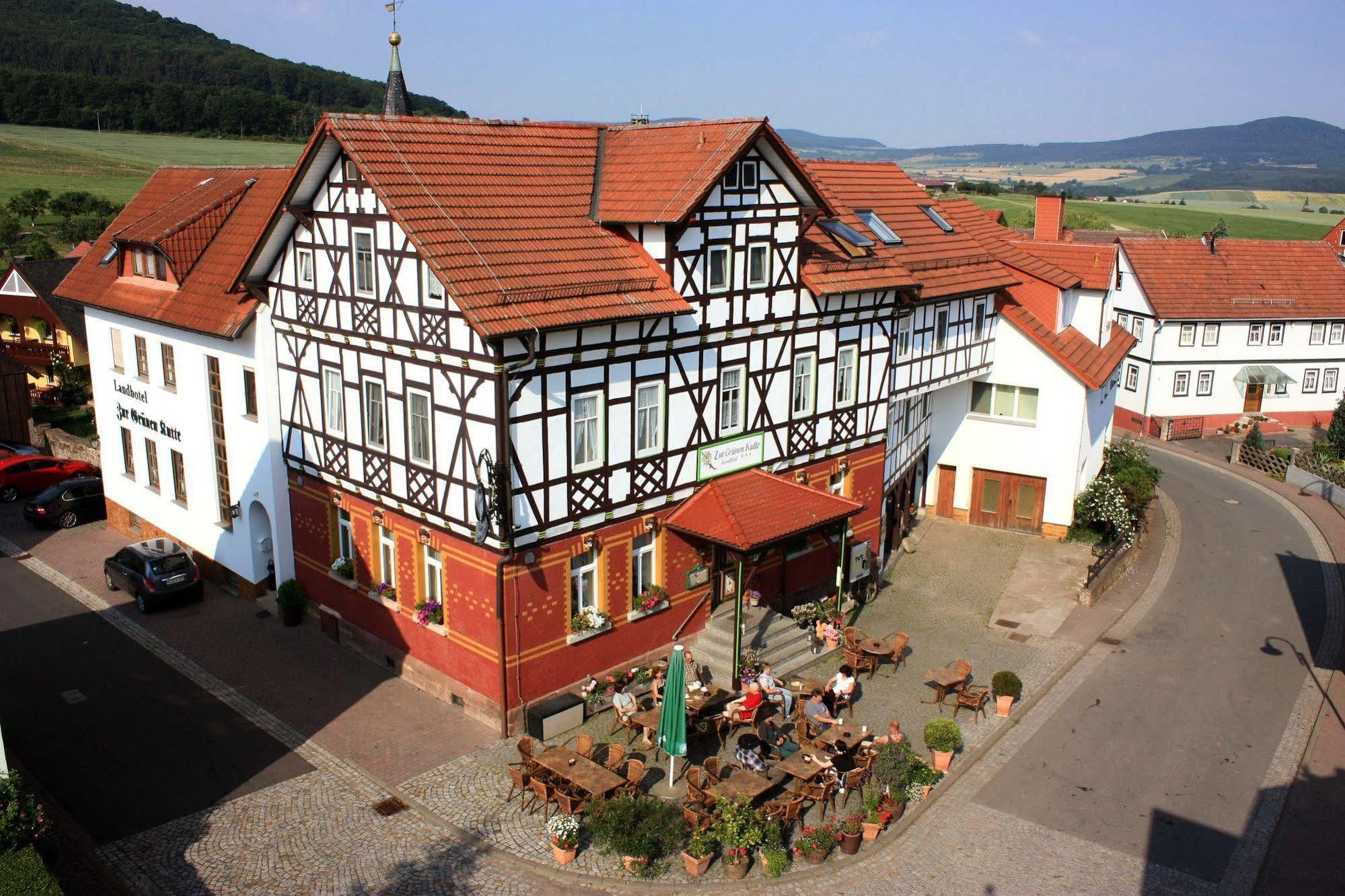 Landhotel Zur Grünen Kutte Bernshausen Exterior foto